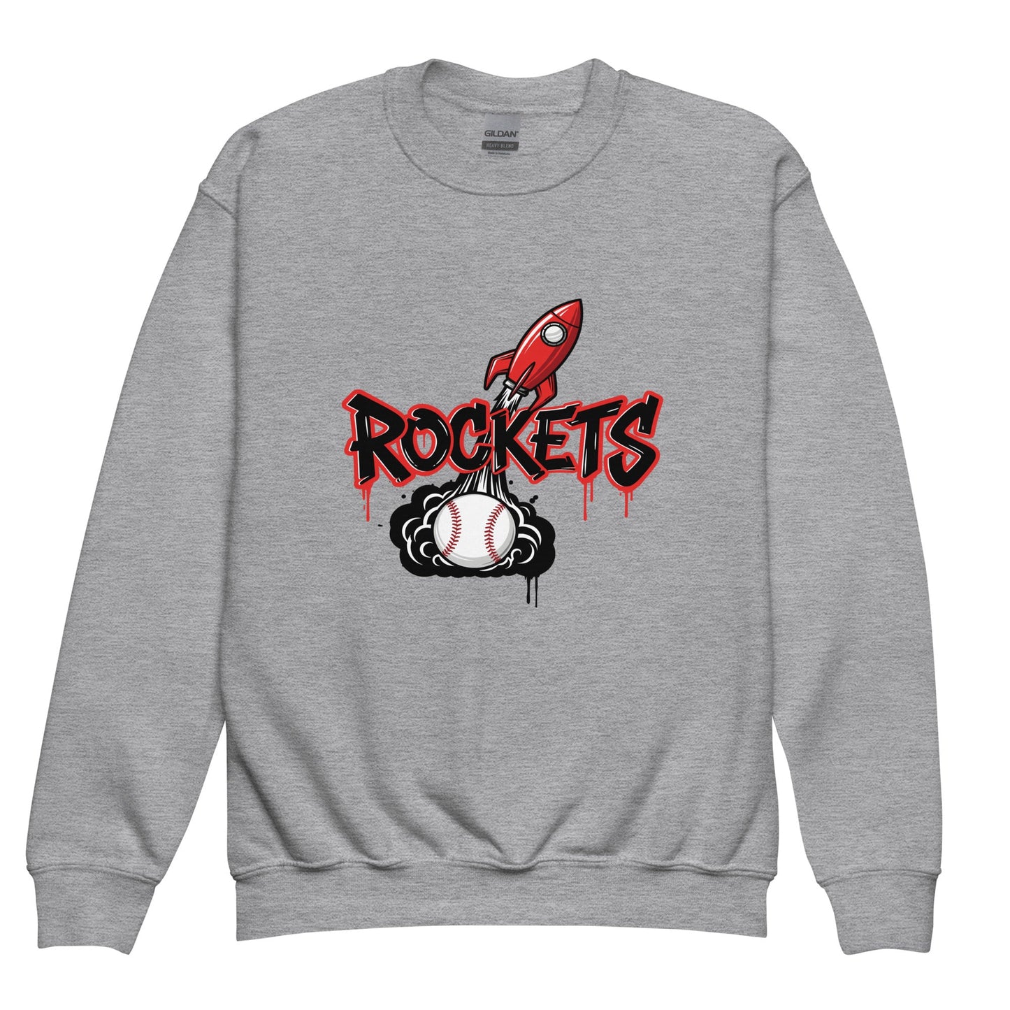 Classic | Youth Sweatshirt | Rockets Baseball | Alt Logo