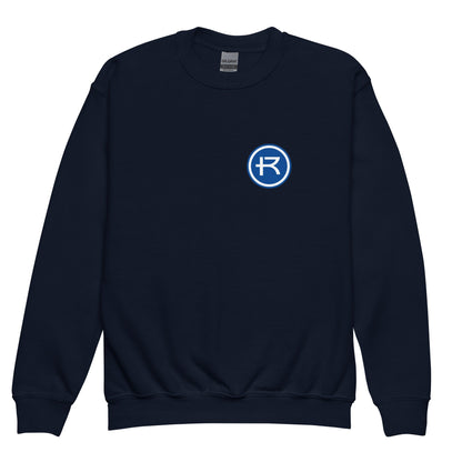 Classic | Youth Sweatshirt | Rockhurst University - Doctor of Physical Therapy School | Badge Logo
