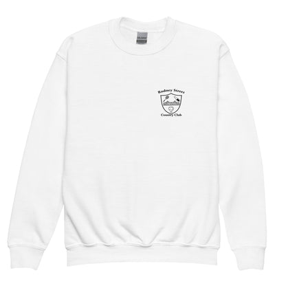 Classic | Youth Sweatshirt | Rodney Street CC Tennis | Alt Crest Logo