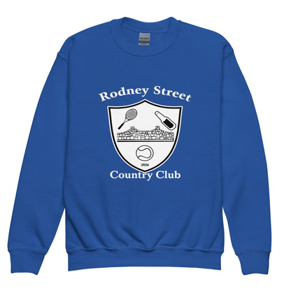 Classic | Youth Sweatshirt | Rodney Street CC Tennis | Crest Logo