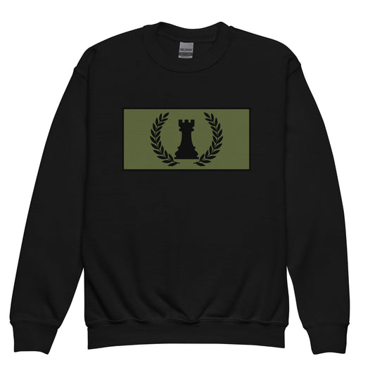 Classic | Youth Sweatshirt | Rook Defense Solutions | Apex Castle Logo