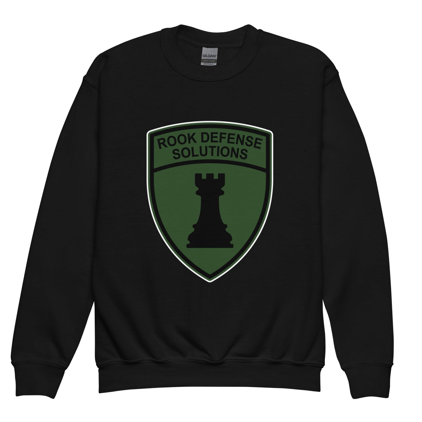 Classic | Youth Sweatshirt | Rook Defense Solutions | Emblem Logo