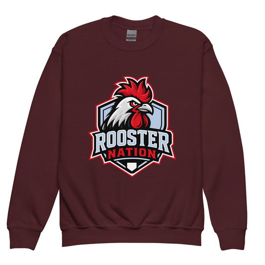 Classic | Youth Sweatshirt | Rooster Nation | Shield Logo
