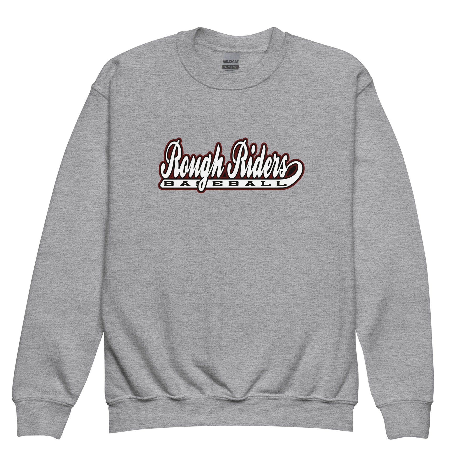 Classic | Youth Sweatshirt | Rough Riders | Baseball Script Logo