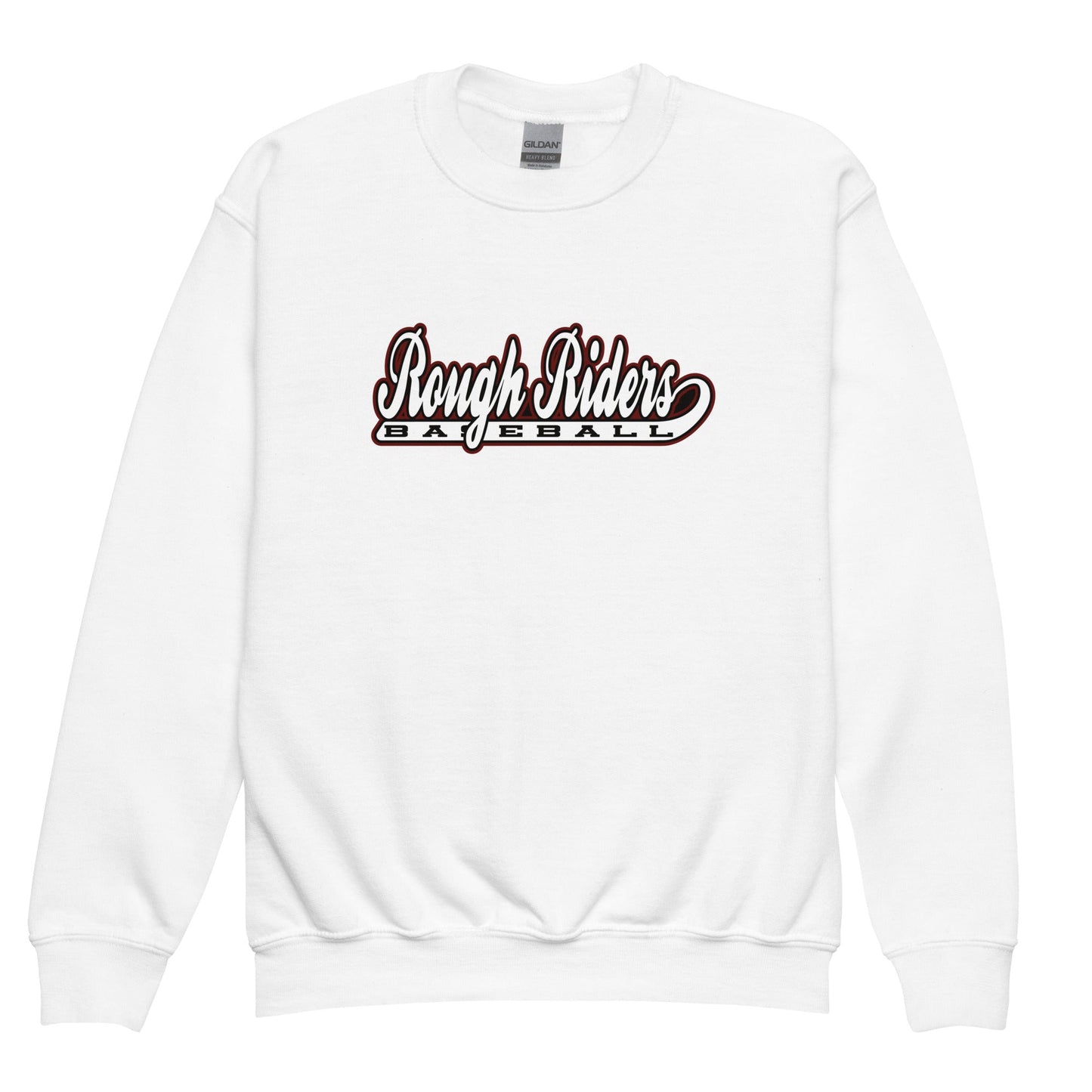 Classic | Youth Sweatshirt | Rough Riders | Baseball Script Logo