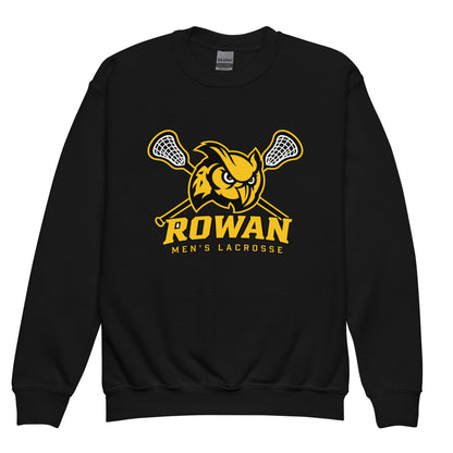 Classic | Youth Sweatshirt | Rowan Men’s Lacrosse | Crest Logo