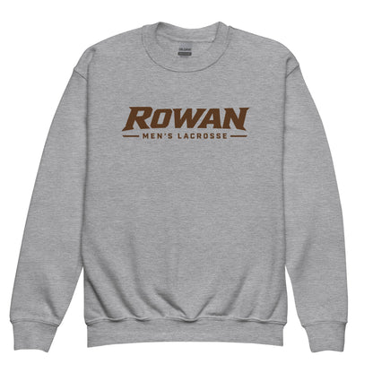 Classic | Youth Sweatshirt | Rowan Men’s Lacrosse | Modern Script Logo