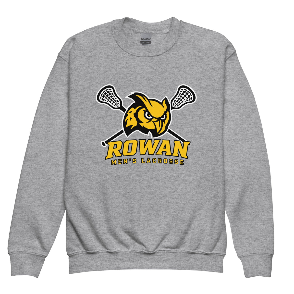Classic | Youth Sweatshirt | Rowan Men’s Lacrosse | Vanguard Logo