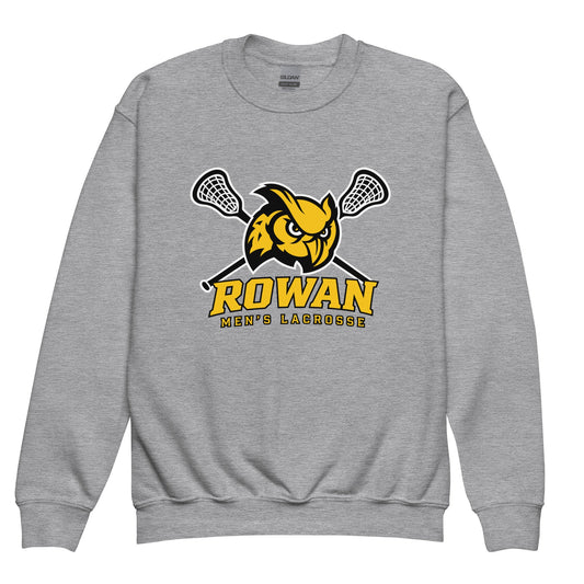 Classic | Youth Sweatshirt | Rowan Men’s Lacrosse | Vanguard Logo