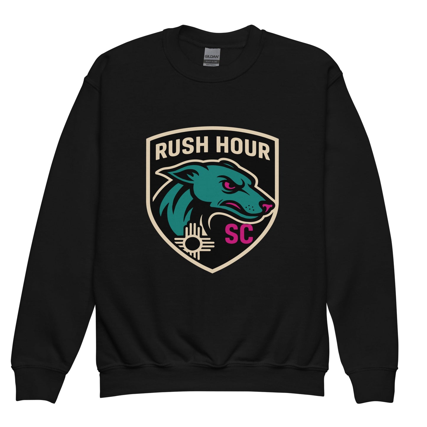 Classic | Youth Sweatshirt | Rush Hour | Badge Logo