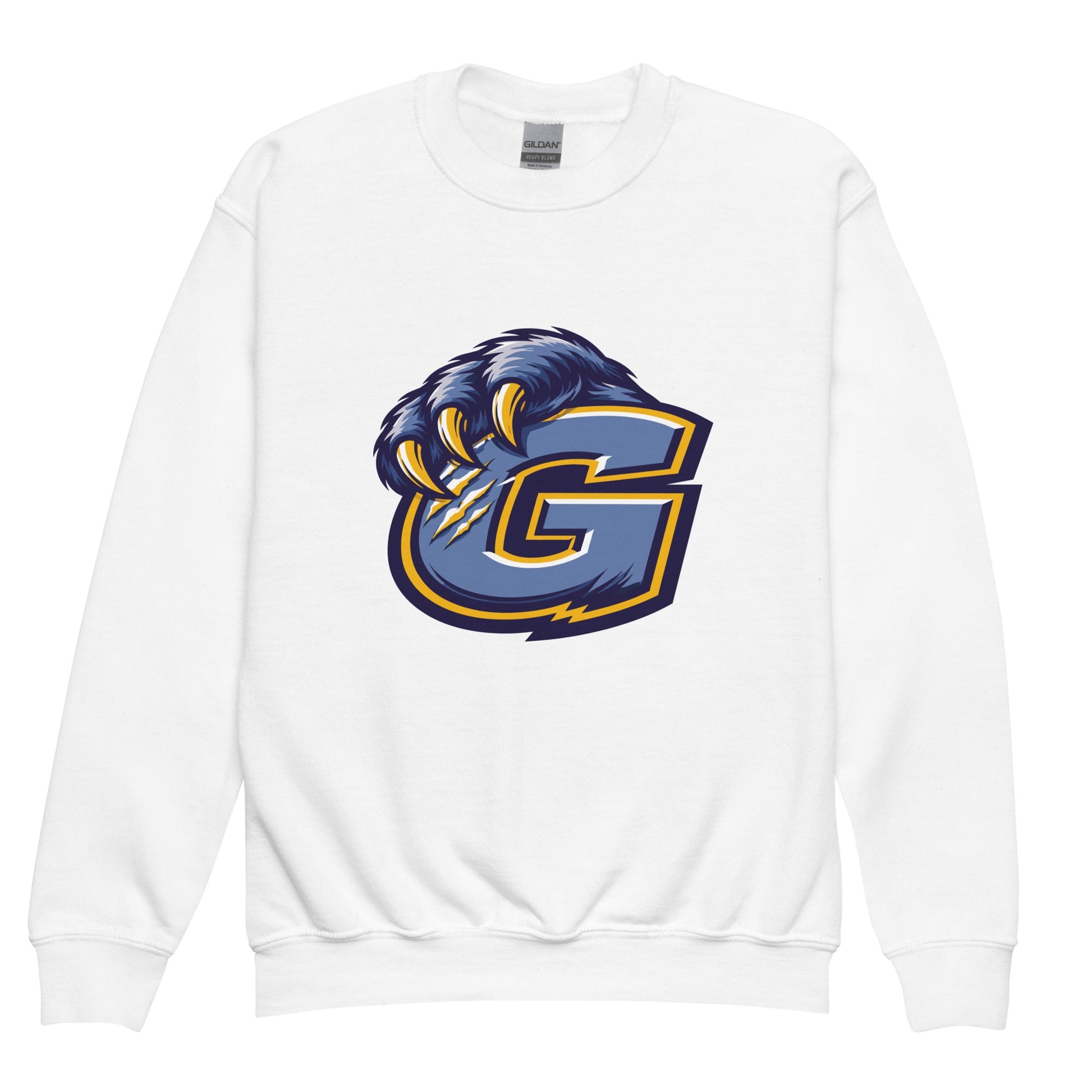 Classic | Youth Sweatshirt | Rutherford County Grizzlies Football | G Logo