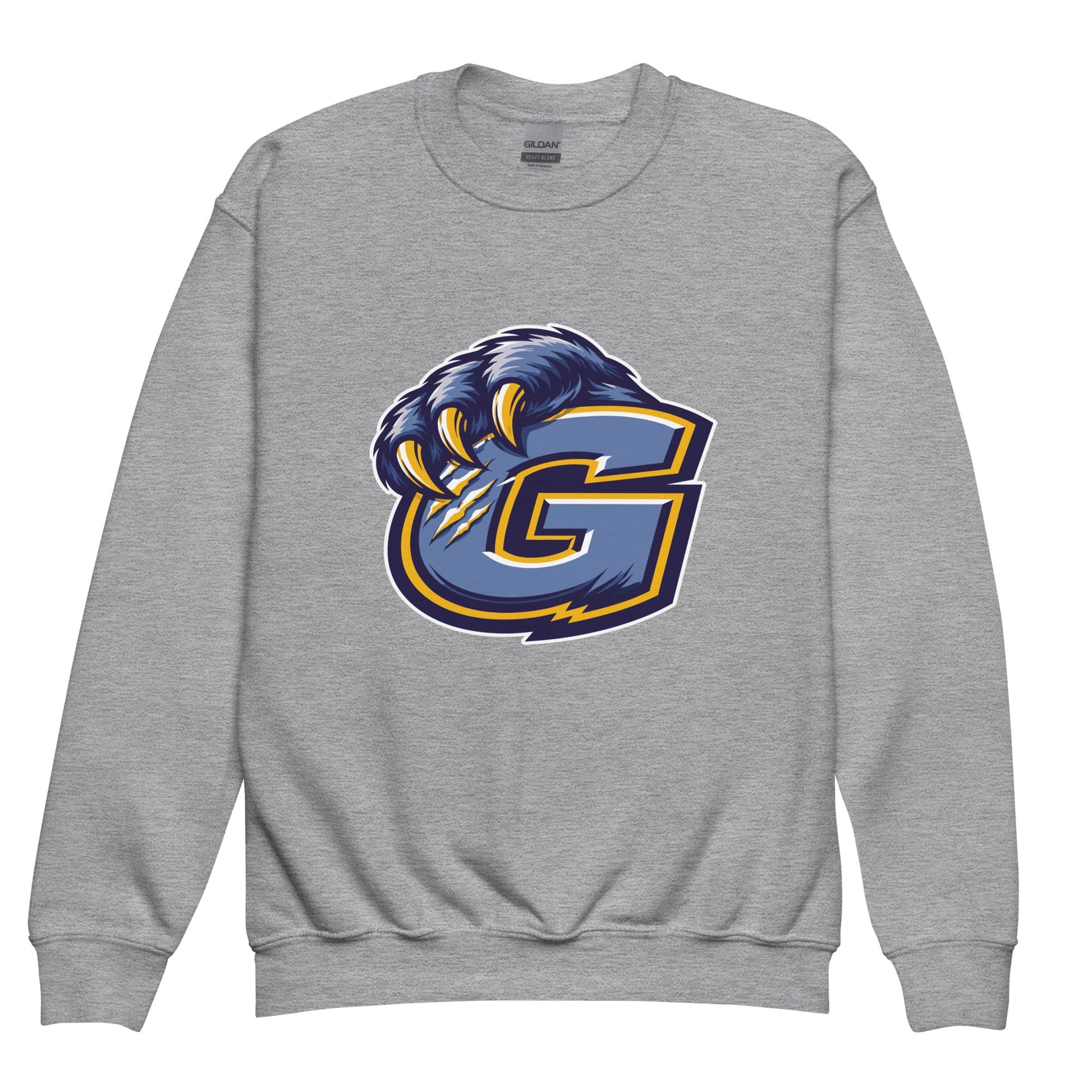 Classic | Youth Sweatshirt | Rutherford County Grizzlies Football | G Logo