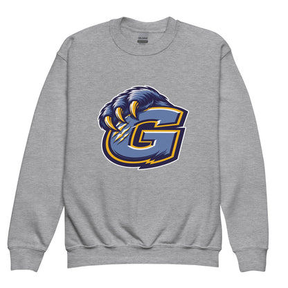 Classic | Youth Sweatshirt | Rutherford County Grizzlies Football | G Logo