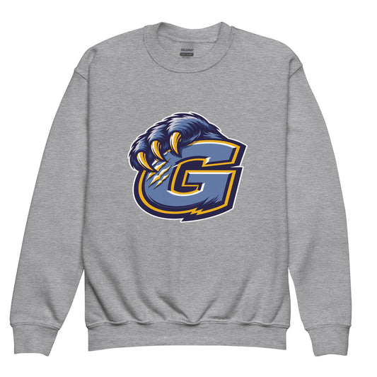 Classic | Youth Sweatshirt | Rutherford County Grizzlies Football | G Logo
