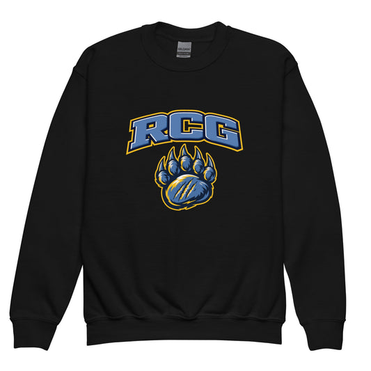 Classic | Youth Sweatshirt | Rutherford County Grizzlies Football | Strike Logo