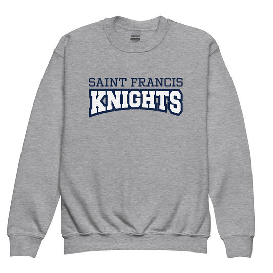 Classic | Youth Sweatshirt | Saint Francis School | Modern Script Logo