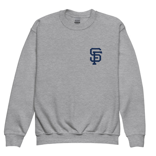 Classic | Youth Sweatshirt | Saint Francis School | SF Crest Logo