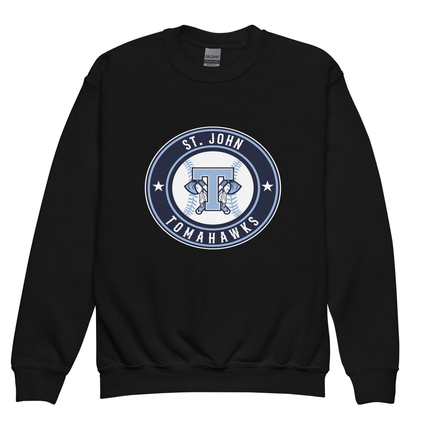 Classic | Youth Sweatshirt | Saint John Tomahawks | Badge Logo