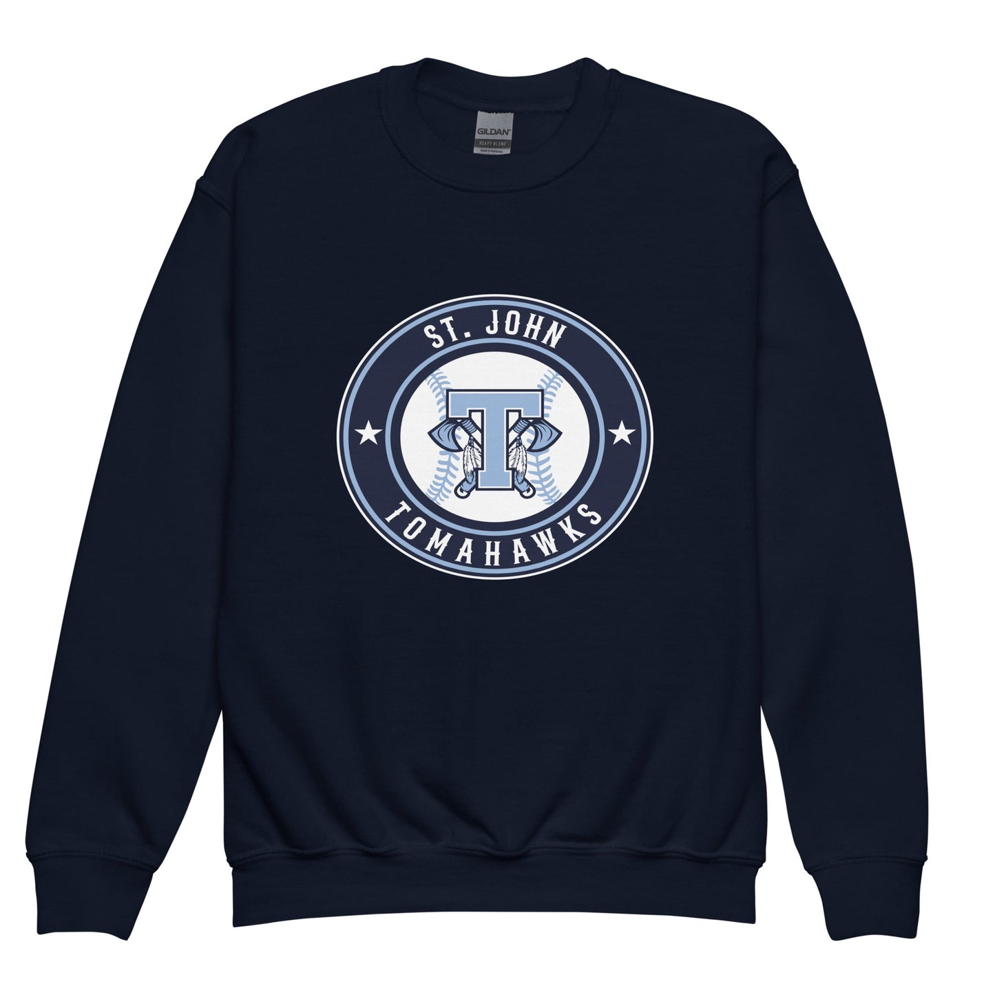 Classic | Youth Sweatshirt | Saint John Tomahawks | Badge Logo