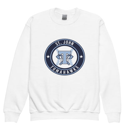 Classic | Youth Sweatshirt | Saint John Tomahawks | Badge Logo