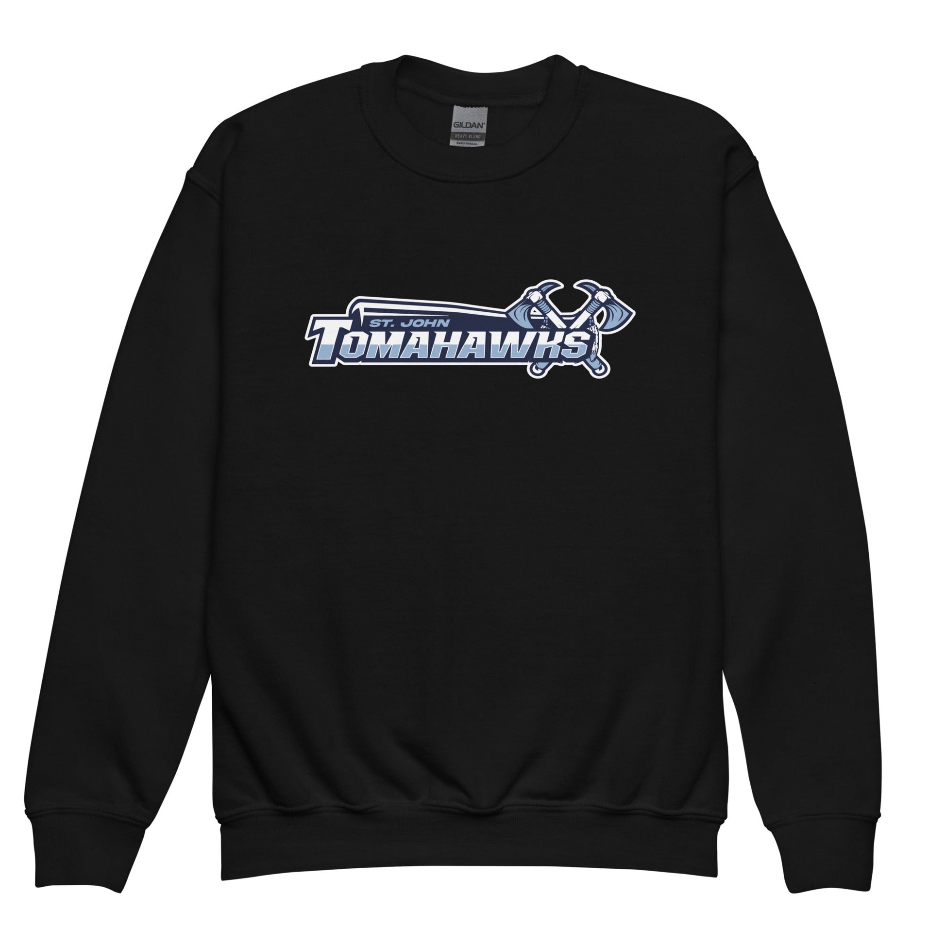 Classic | Youth Sweatshirt | Saint John Tomahawks | Script Logo