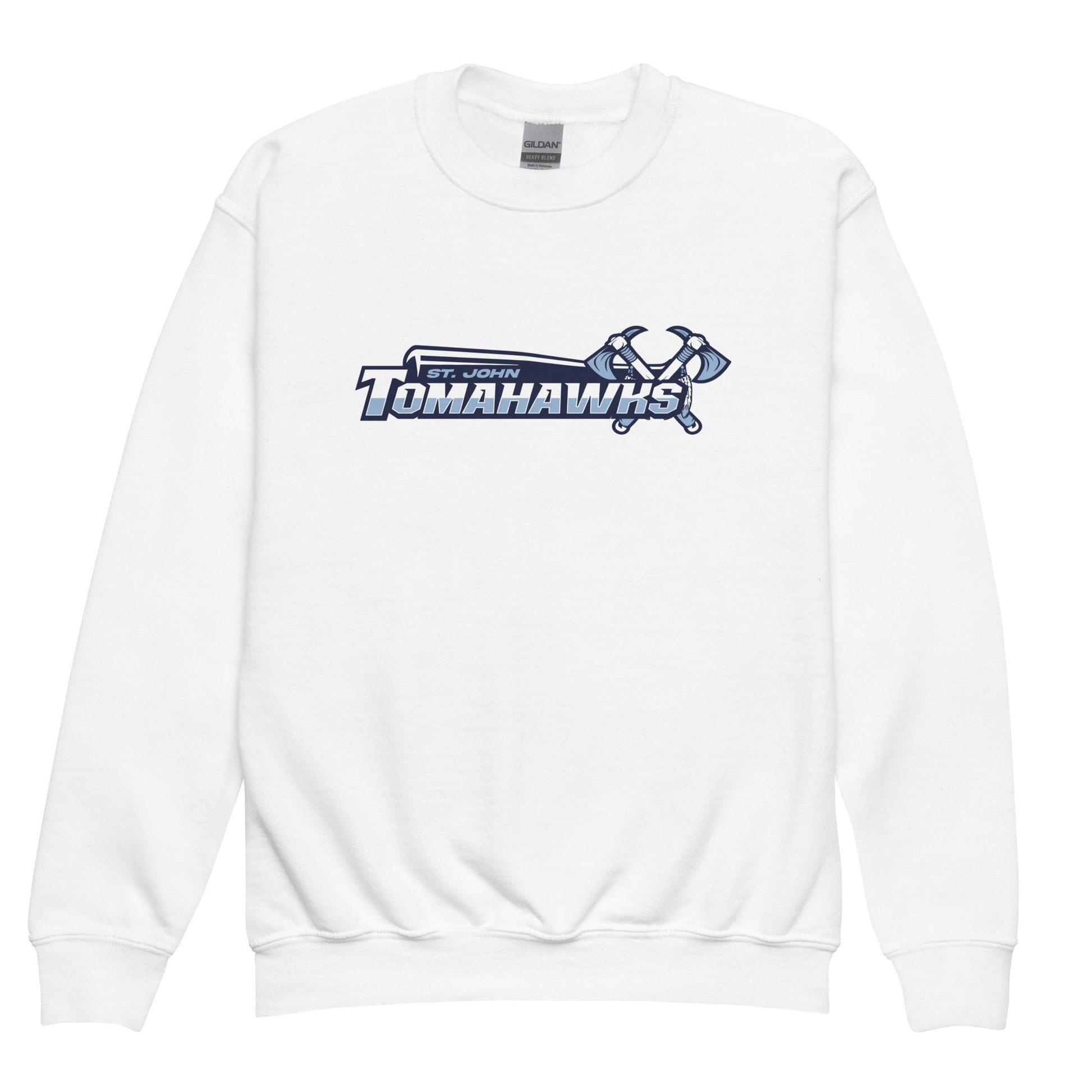 Classic | Youth Sweatshirt | Saint John Tomahawks | Script Logo