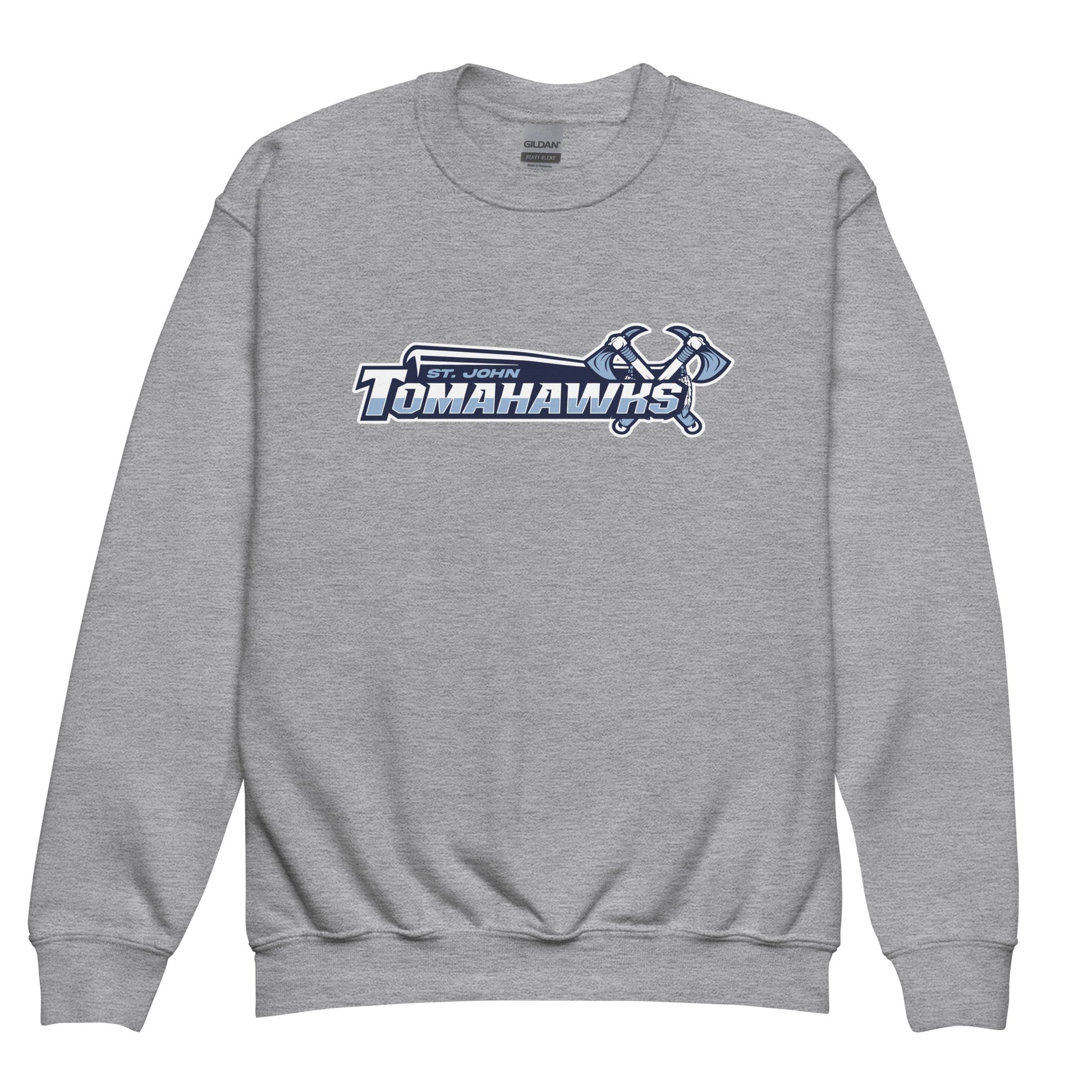 Classic | Youth Sweatshirt | Saint John Tomahawks | Script Logo