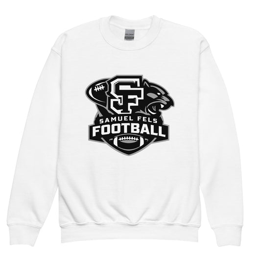 Classic | Youth Sweatshirt | Samuel Fels Football | Crest Logo