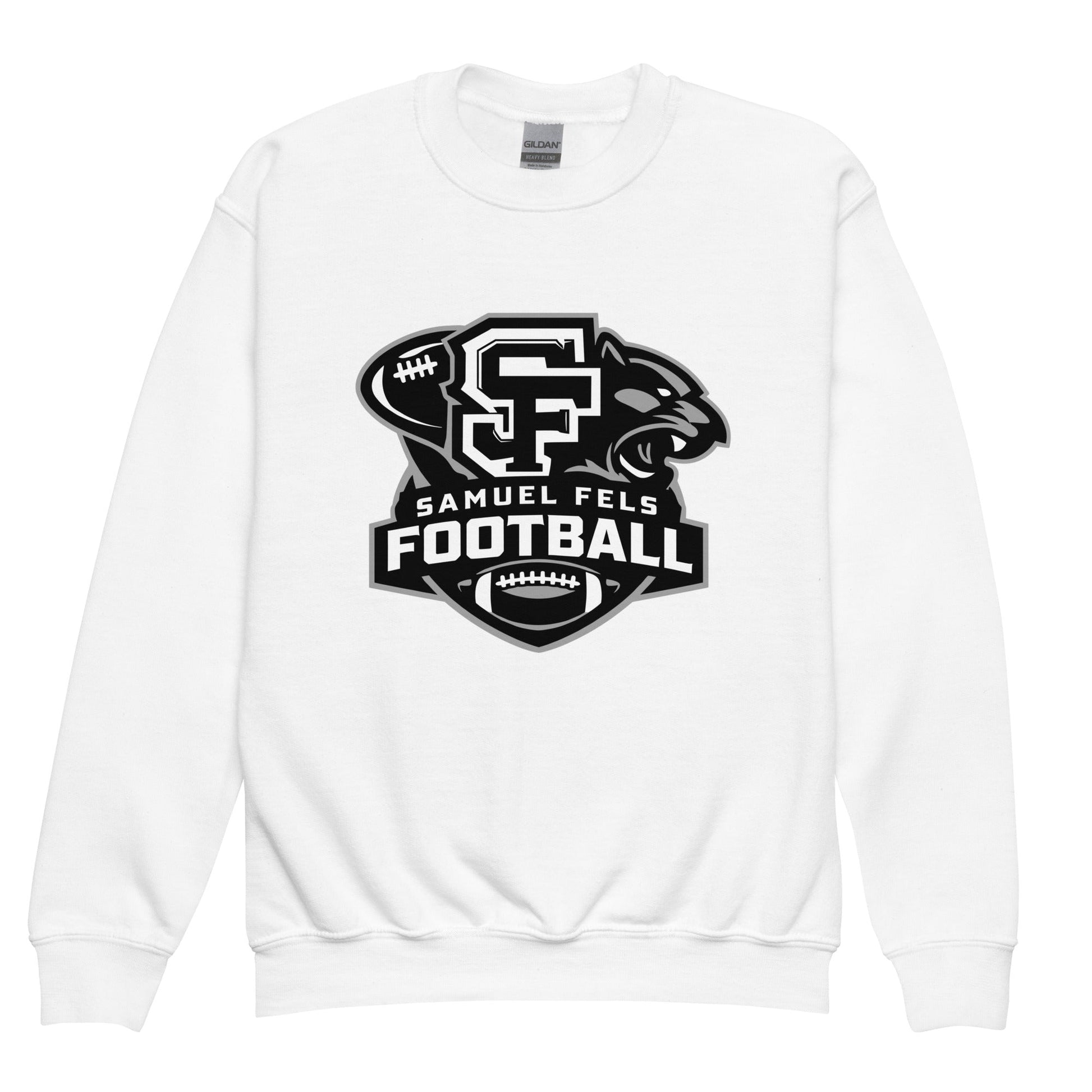 Classic | Youth Sweatshirt | Samuel Fels Football | Crest Logo