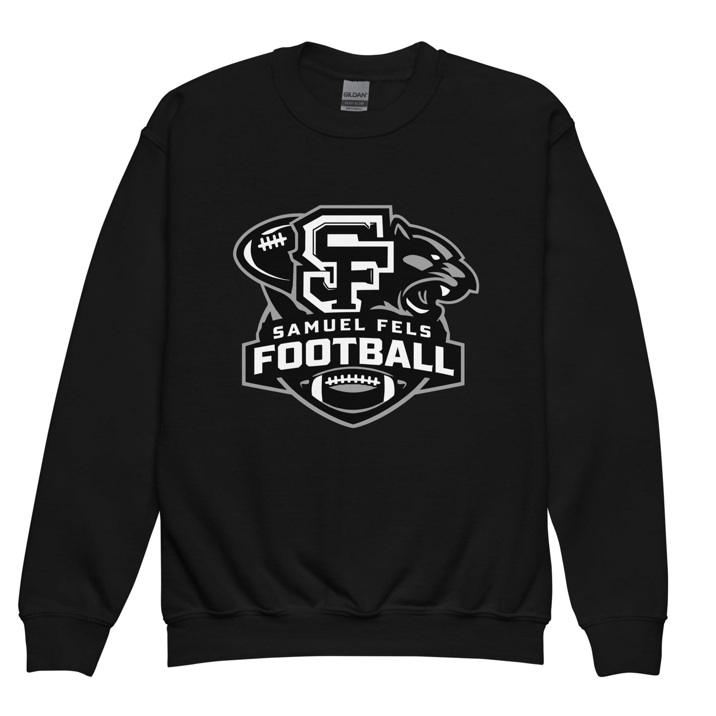 Classic | Youth Sweatshirt | Samuel Fels Football | Crest Logo