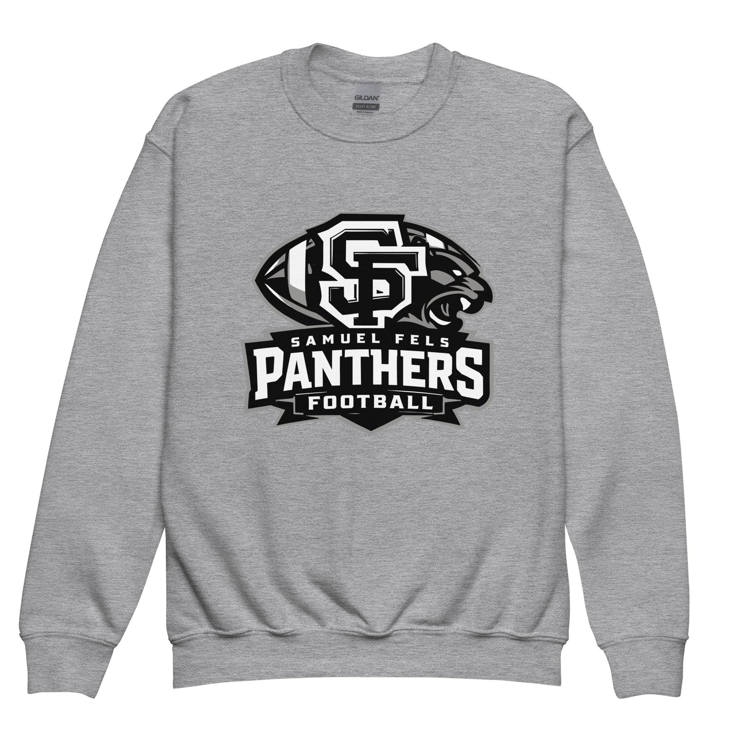 Classic | Youth Sweatshirt | Samuel Fels Football | Emblem Logo