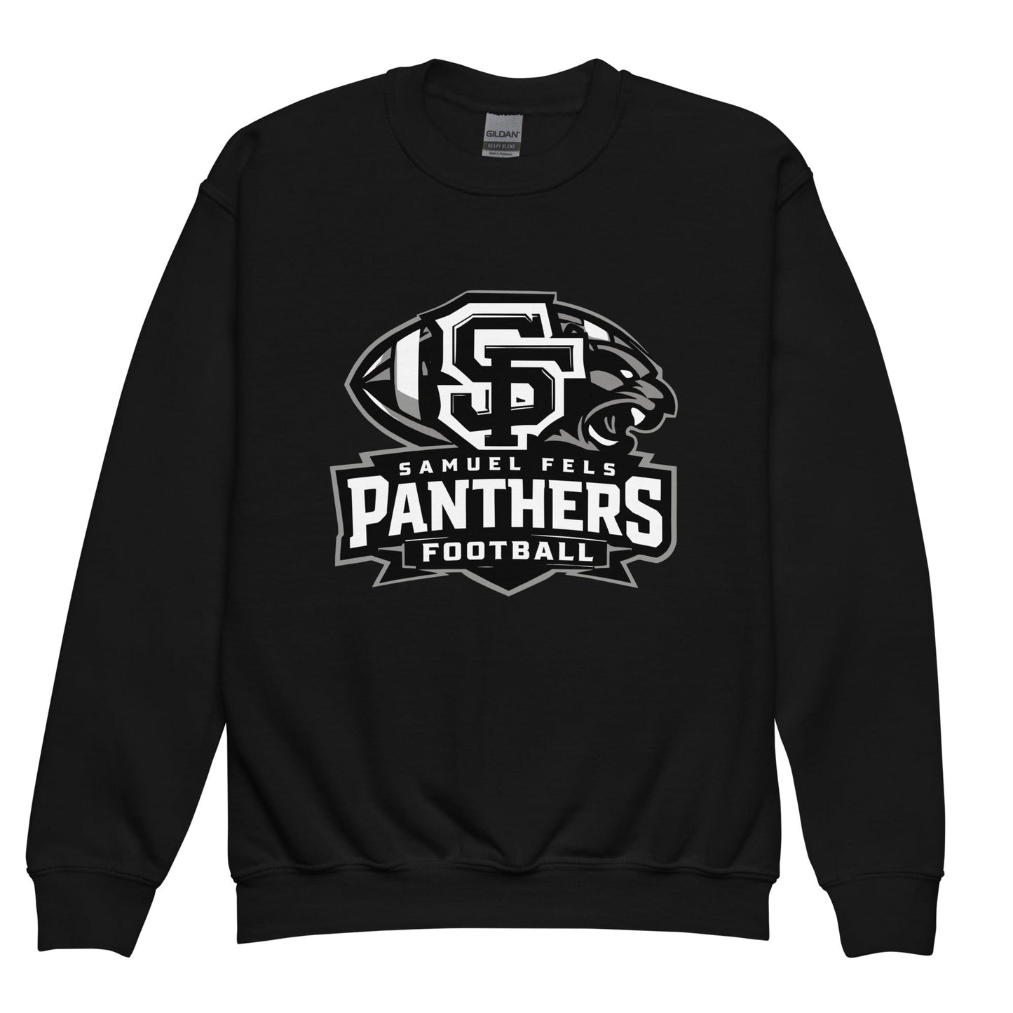Classic | Youth Sweatshirt | Samuel Fels Football | Emblem Logo