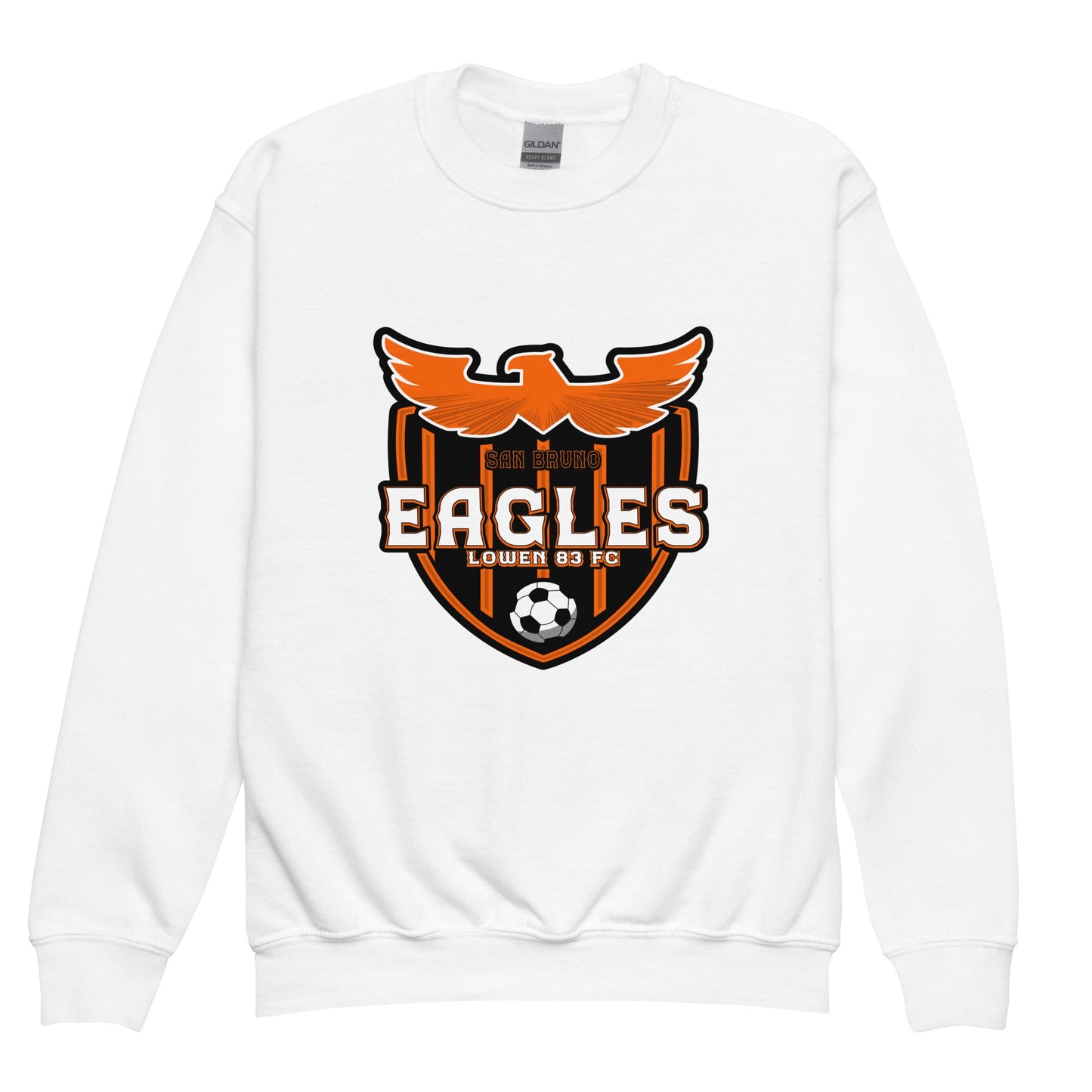 Classic | Youth Sweatshirt | San Bruno Eagles | Shield Logo