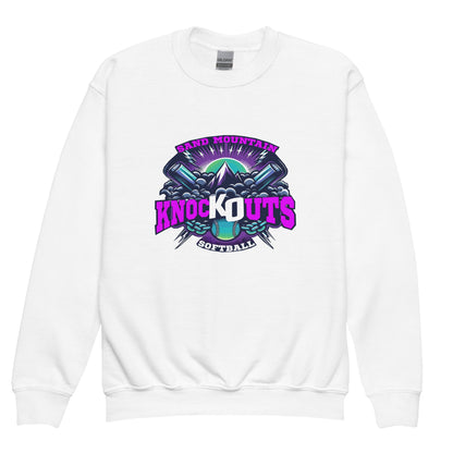 Classic | Youth Sweatshirt | Sand Mountain Knockouts | Ball & Bat Logo