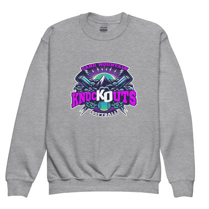 Classic | Youth Sweatshirt | Sand Mountain Knockouts | Ball & Bat Logo