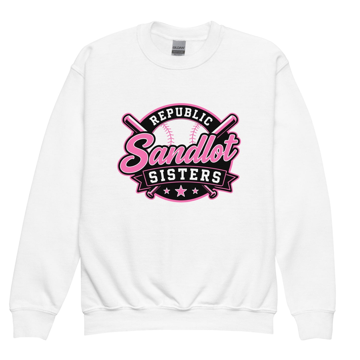 Classic | Youth Sweatshirt | Sandlot Sisters | Badge Logo