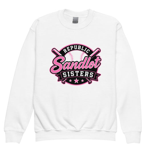Classic | Youth Sweatshirt | Sandlot Sisters | Badge Logo