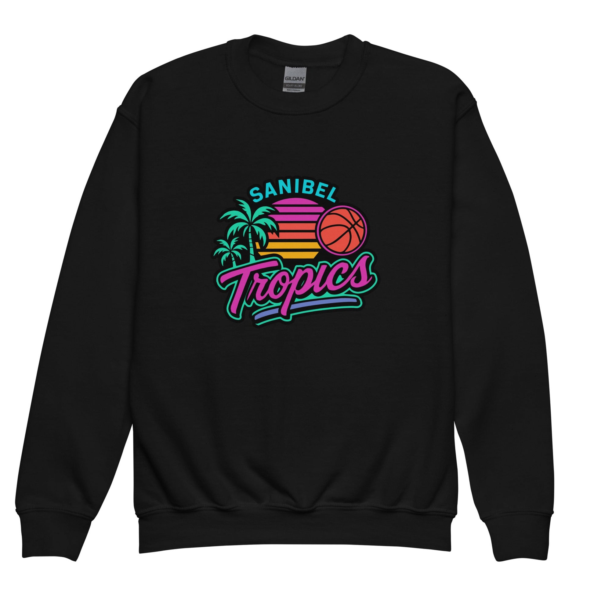 Classic | Youth Sweatshirt | Sanibel Tropics | Coastal Clash Logo