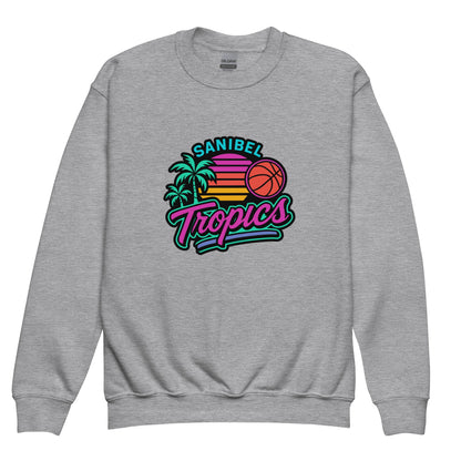 Classic | Youth Sweatshirt | Sanibel Tropics | Coastal Clash Logo