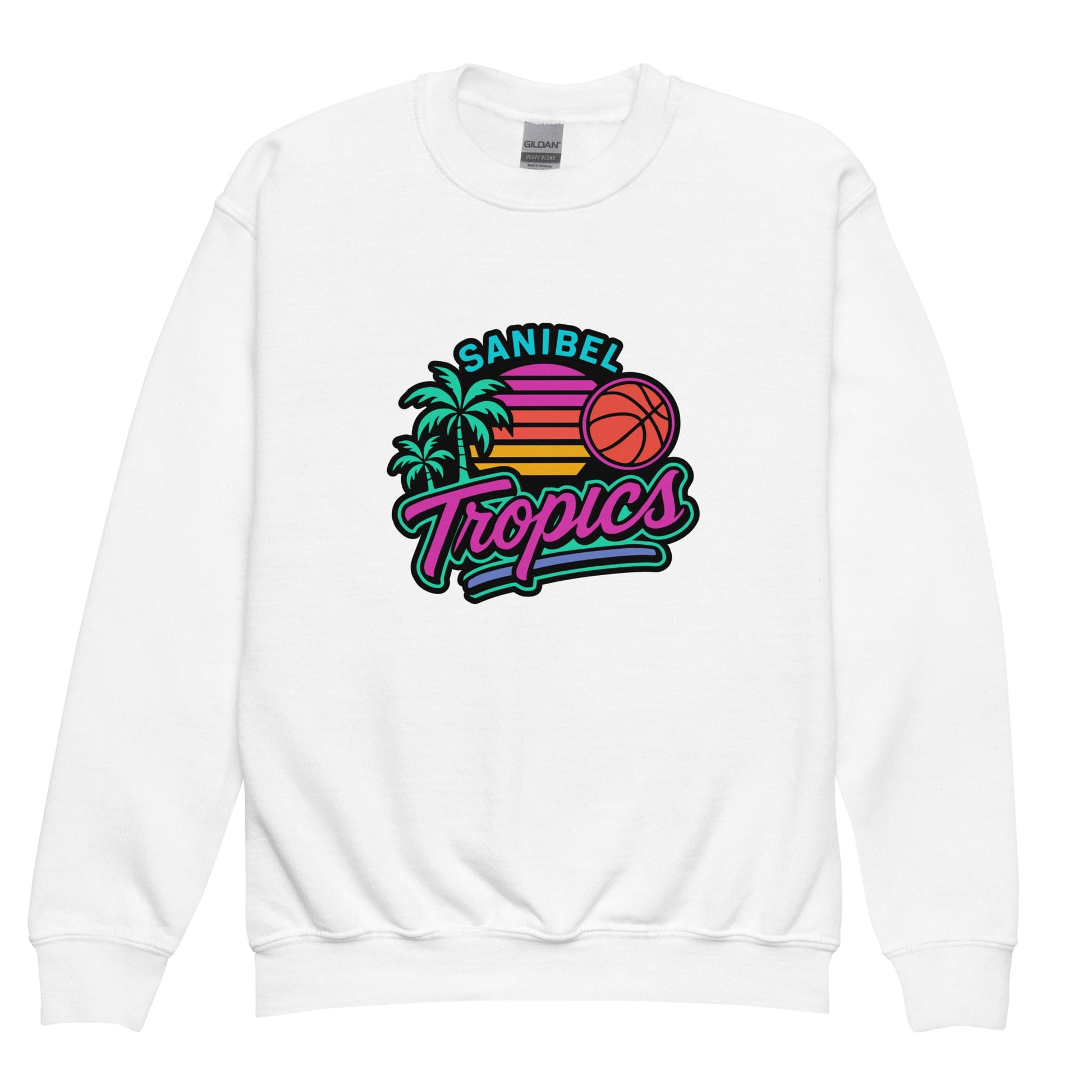 Classic | Youth Sweatshirt | Sanibel Tropics | Coastal Clash Logo