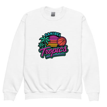 Classic | Youth Sweatshirt | Sanibel Tropics | Coastal Clash Logo