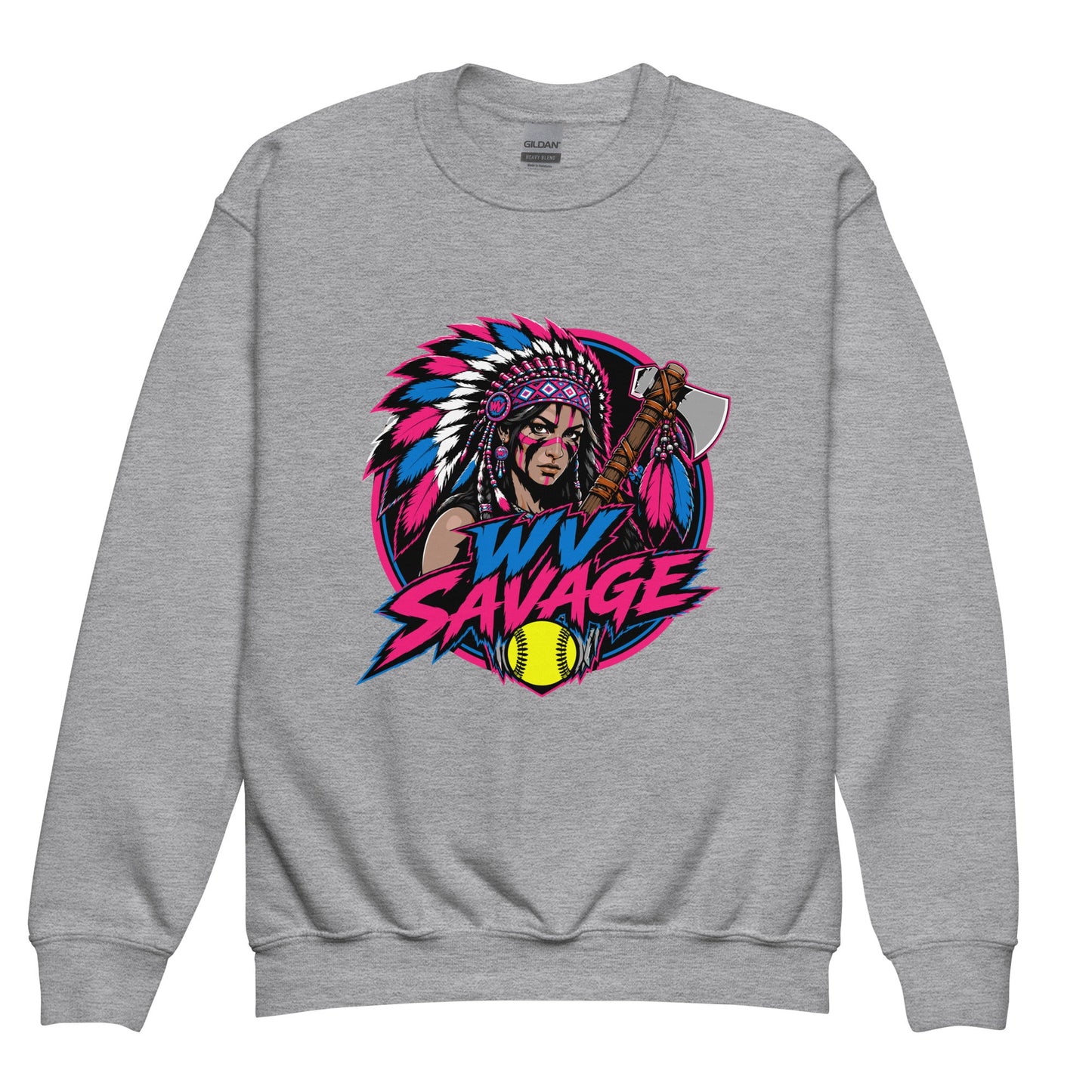 Classic | Youth Sweatshirt | Savage | Crest Logo