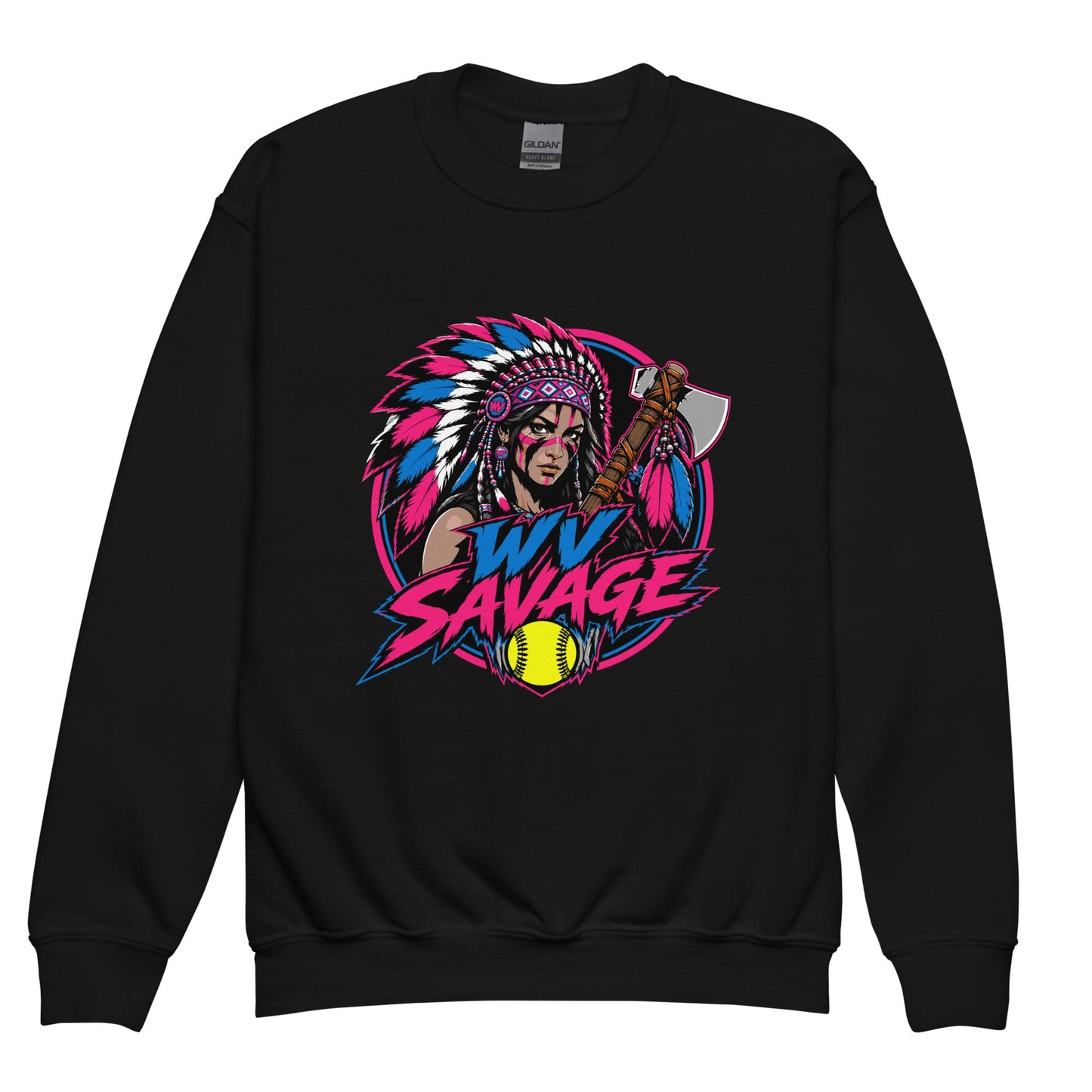 Classic | Youth Sweatshirt | Savage | Crest Logo