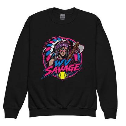 Classic | Youth Sweatshirt | Savage | Crest Logo