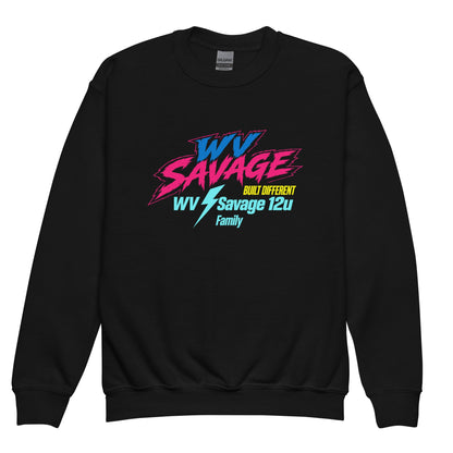 Classic | Youth Sweatshirt | Savage | Modern Text Logo