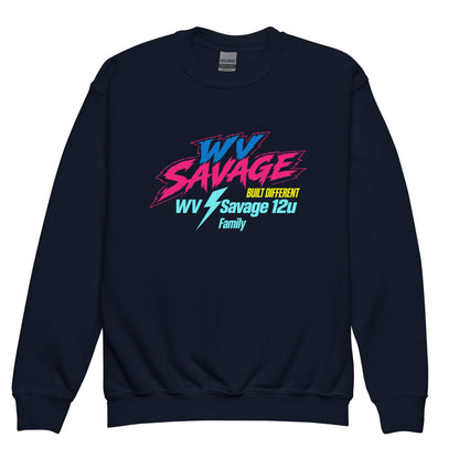 Classic | Youth Sweatshirt | Savage | Modern Text Logo