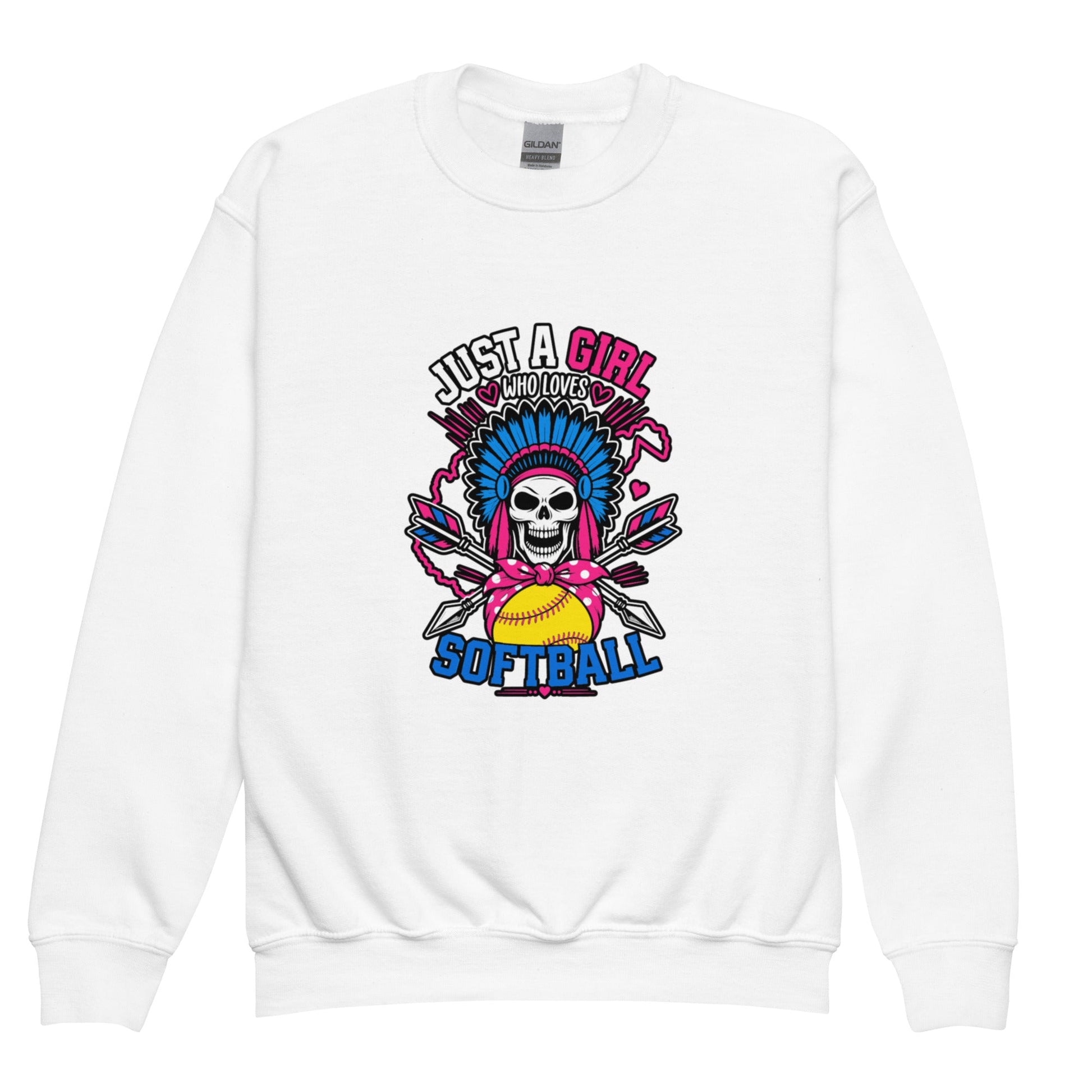 Classic | Youth Sweatshirt | Savage Softball | Athletics Logo