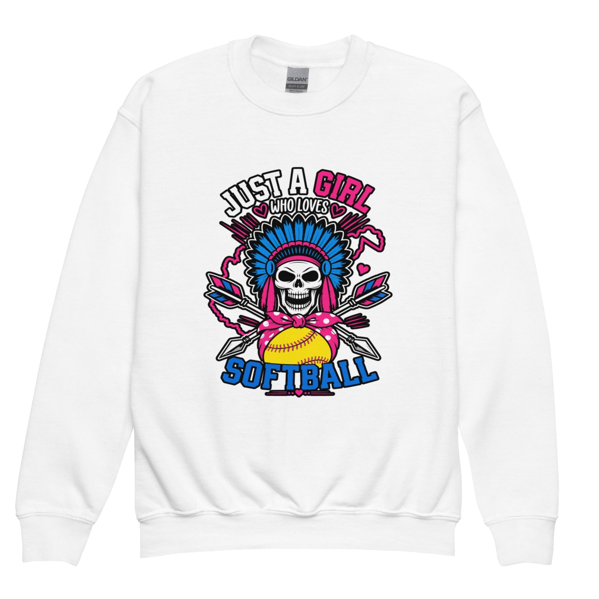Classic | Youth Sweatshirt | Savage Softball | Athletics Logo