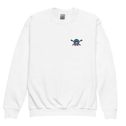 Classic | Youth Sweatshirt | Savage Softball | Chief Skullcrest Logo