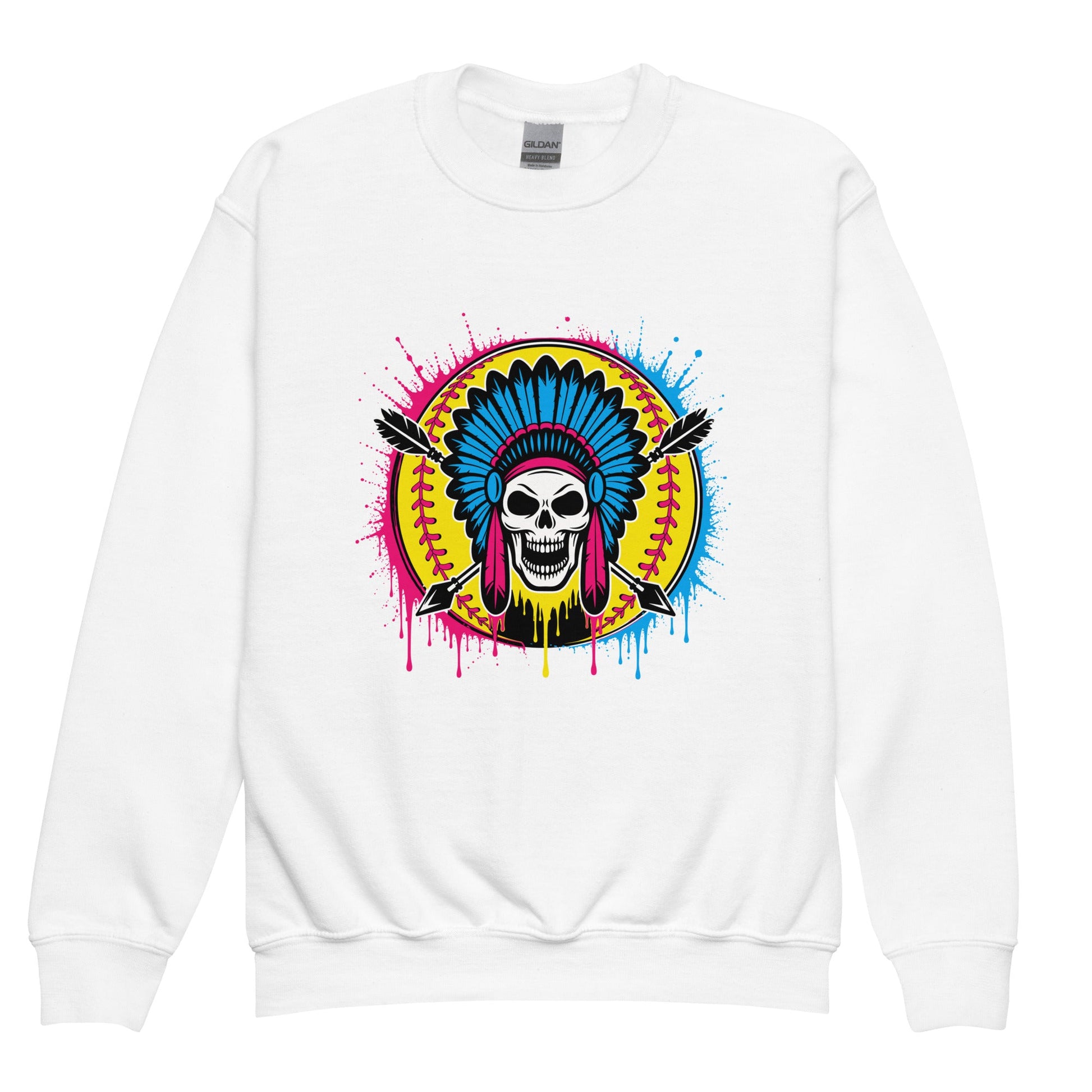 Classic | Youth Sweatshirt | Savage Softball | Emblem Logo